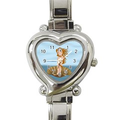 The Birth Of Venus Heart Italian Charm Watch by Valentinaart