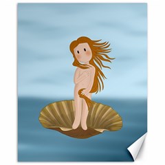 The Birth Of Venus Canvas 16  X 20   by Valentinaart