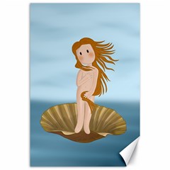 The Birth Of Venus Canvas 24  X 36  by Valentinaart