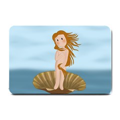 The Birth Of Venus Small Doormat  by Valentinaart