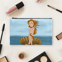 The Birth Of Venus Cosmetic Bag (medium)  by Valentinaart