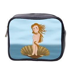 The Birth Of Venus Mini Toiletries Bag 2-side by Valentinaart