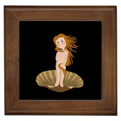 The Birth Of Venus Framed Tiles by Valentinaart