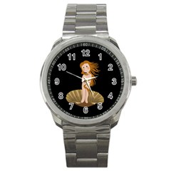 The Birth Of Venus Sport Metal Watch by Valentinaart