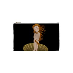 The Birth Of Venus Cosmetic Bag (small)  by Valentinaart