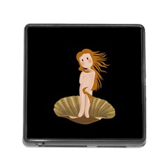 The Birth Of Venus Memory Card Reader (square) by Valentinaart