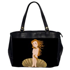 The Birth Of Venus Office Handbags (2 Sides)  by Valentinaart