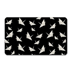 Paper Cranes Pattern Magnet (rectangular) by Valentinaart