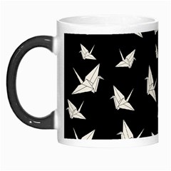 Paper Cranes Pattern Morph Mugs by Valentinaart