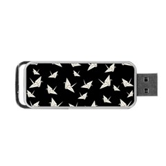 Paper Cranes Pattern Portable Usb Flash (two Sides) by Valentinaart