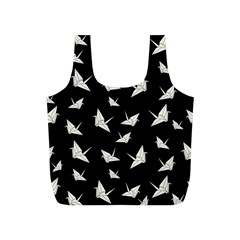 Paper Cranes Pattern Full Print Recycle Bags (s)  by Valentinaart