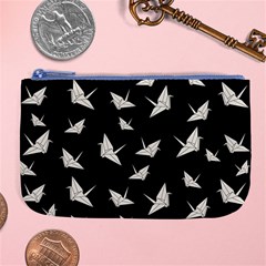 Paper Cranes Pattern Large Coin Purse by Valentinaart