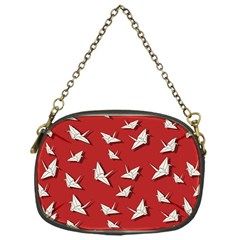 Paper Cranes Pattern Chain Purses (one Side)  by Valentinaart