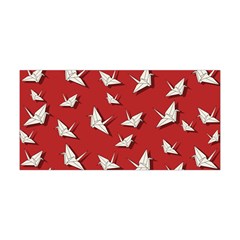 Paper Cranes Pattern Yoga Headband by Valentinaart