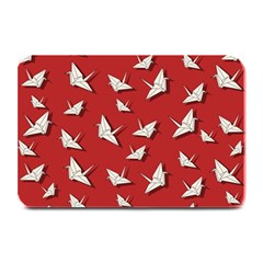 Paper Cranes Pattern Plate Mats by Valentinaart