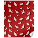 Paper cranes pattern Canvas 11  x 14   10.95 x13.48  Canvas - 1