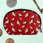 Paper cranes pattern Accessory Pouches (Large)  Front