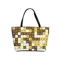 Autumn Leaves Pattern Shoulder Handbags