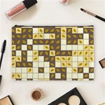 Autumn Leaves Pattern Cosmetic Bag (Large)  Front