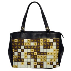 Autumn Leaves Pattern Office Handbags