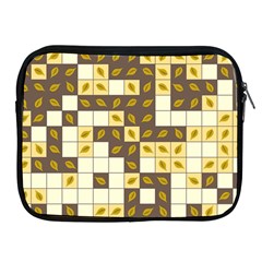 Autumn Leaves Pattern Apple Ipad 2/3/4 Zipper Cases by linceazul