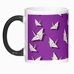 Paper Cranes Pattern Morph Mugs by Valentinaart