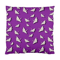 Paper Cranes Pattern Standard Cushion Case (two Sides) by Valentinaart