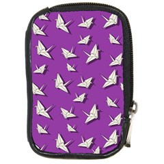 Paper Cranes Pattern Compact Camera Cases by Valentinaart