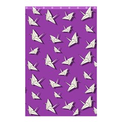 Paper Cranes Pattern Shower Curtain 48  X 72  (small)  by Valentinaart