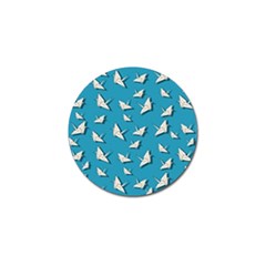 Paper Cranes Pattern Golf Ball Marker by Valentinaart