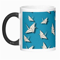 Paper Cranes Pattern Morph Mugs by Valentinaart