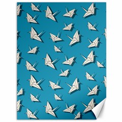 Paper Cranes Pattern Canvas 36  X 48   by Valentinaart