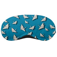 Paper Cranes Pattern Sleeping Masks by Valentinaart