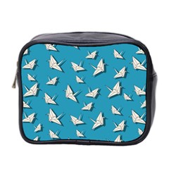 Paper Cranes Pattern Mini Toiletries Bag 2-side by Valentinaart