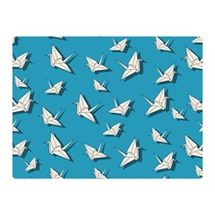 Paper Cranes Pattern Double Sided Flano Blanket (mini)  by Valentinaart