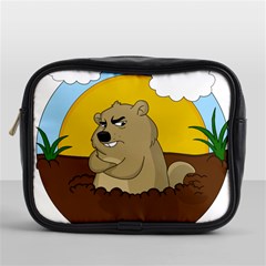 Groundhog Day Mini Toiletries Bags by Valentinaart