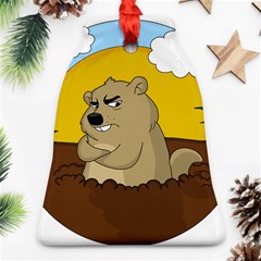 Groundhog Day Bell Ornament (two Sides) by Valentinaart