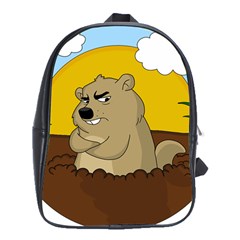 Groundhog Day School Bag (xl) by Valentinaart