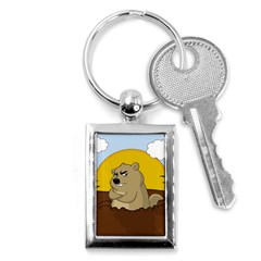 Groundhog day Key Chains (Rectangle) 