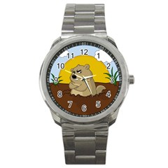 Groundhog day Sport Metal Watch