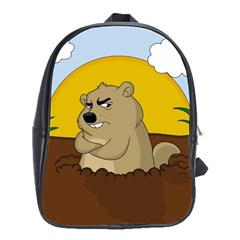 Groundhog Day School Bag (large) by Valentinaart