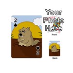 Groundhog day Playing Cards 54 (Mini)  Front - Spade2