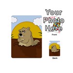 Groundhog day Playing Cards 54 (Mini)  Back