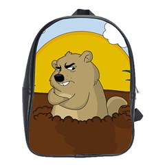 Groundhog Day School Bag (xl) by Valentinaart