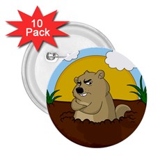 Groundhog Day 2 25  Buttons (10 Pack)  by Valentinaart