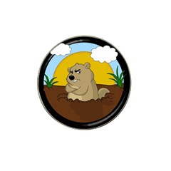 Groundhog Day Hat Clip Ball Marker (4 Pack)