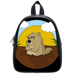 Groundhog Day School Bag (small) by Valentinaart