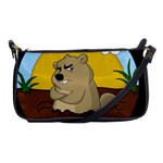 Groundhog day Shoulder Clutch Bags Front