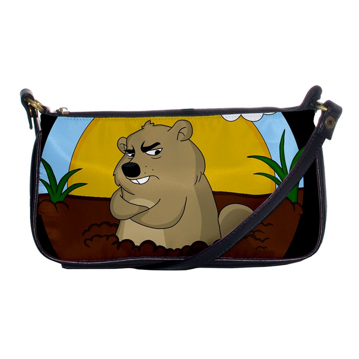 Groundhog day Shoulder Clutch Bags