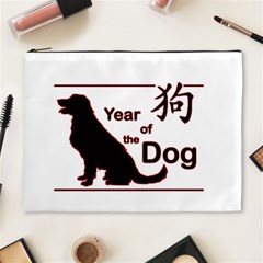 Year Of The Dog - Chinese New Year Cosmetic Bag (xl) by Valentinaart